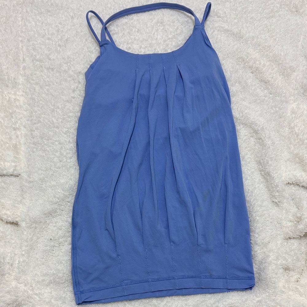 Lululemon Women's Blue Sleeveless Top